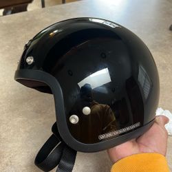 3/4 Bobber Helmet Motorcycle 