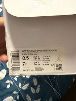 Air Jordan 11 Retro Low Pure Violet Women’s 8.5 / GS 7Y Brand New