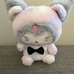 Kuromi Hello Kitty Character Plush Toy 8”