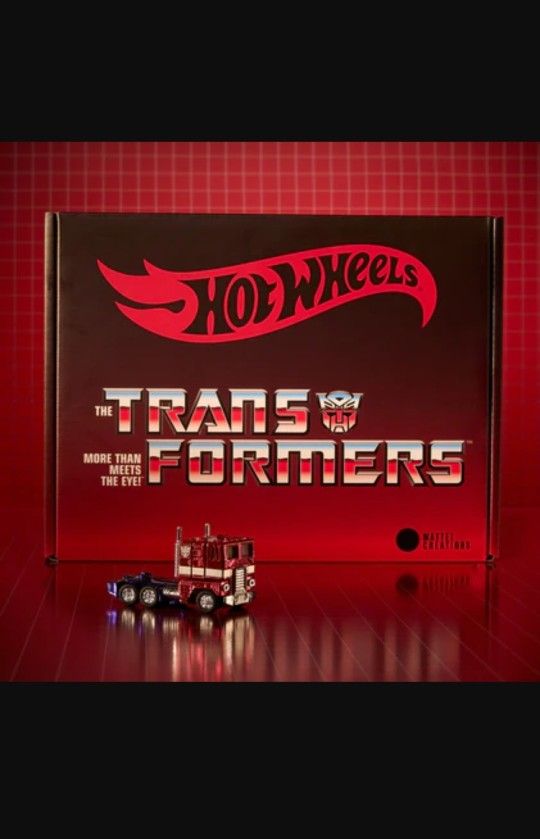 Hot Wheels Premium Mattel Creation Optimus Prime Transformers 