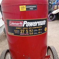 COLEMAN. POWERMATE. DIRECT. DRIVE. AIR. COMPRESSOR