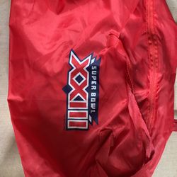 Vintage Super Bowl XXIII Zippered Tote Bag