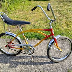 Vintage 1960's Fleetwing (Murray) Tiger Cat 20" banana seat bike, like Schwinn Stingray