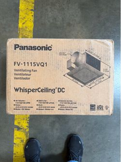 Panasonic FV-1115VQ1 Whisper Ceiling