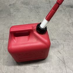 2-gallon plastic gasoline fuel can. (pickup Only)