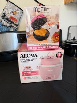 Waffle Maker and Rice Cooler
