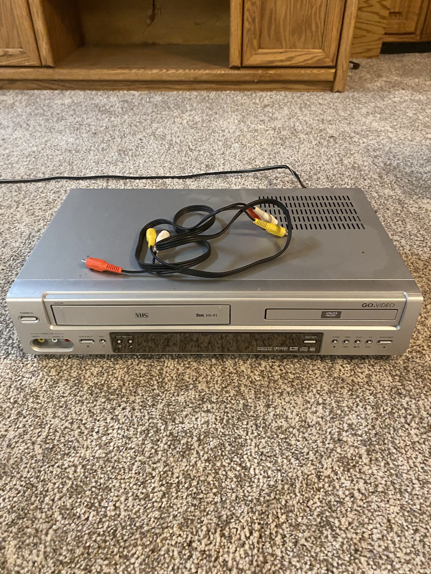 Go video DVD Player And Tape Player