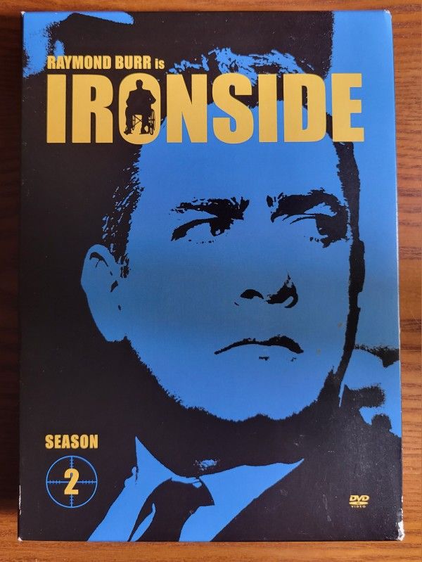 IRONSIDE COMPLETE SECOND SEASON 2 - 7 DVD Set