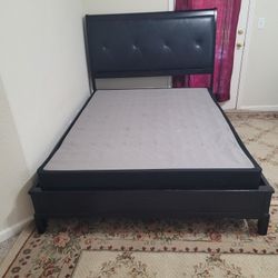 Queen Size Bed Frame With Spring Box 