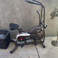 Stationary Exercise Fan Bike   