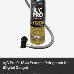 NEW A/C Pro R134a Recharge Kit w/ Digital Gauge