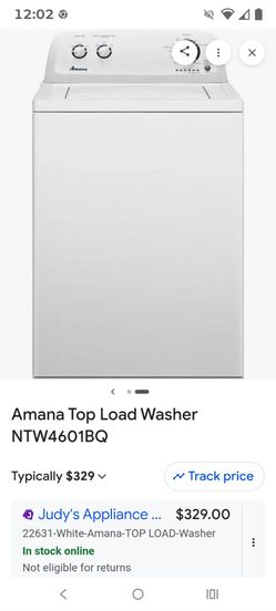 Amana washing machine