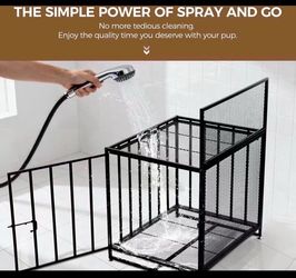 Fog crate cage metal