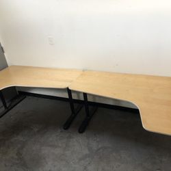 2 Piece Office Desk (Left And Right)