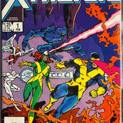 Marvel Comics X-Factor Vol #1, # 1-6🔑, 53🔑, 84🔑, 85🔑, 86🔑 Lot W/Trading Cards!