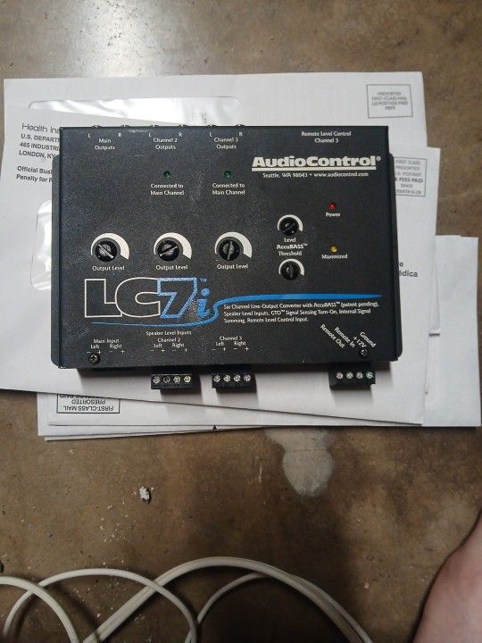 Audio Control LC7