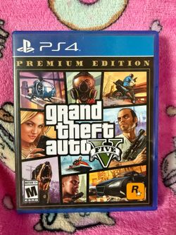 Grand Theft Auto V (Five) (Sony PlayStation 4, PS4)