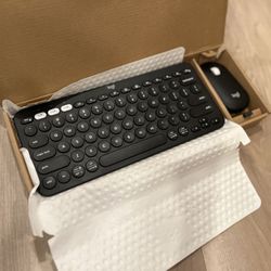 Brand New Logitech Pebble 2 Combo - Keyboard and Mouse - Black