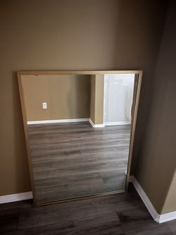 Mirror 31x41 Gold Frame 