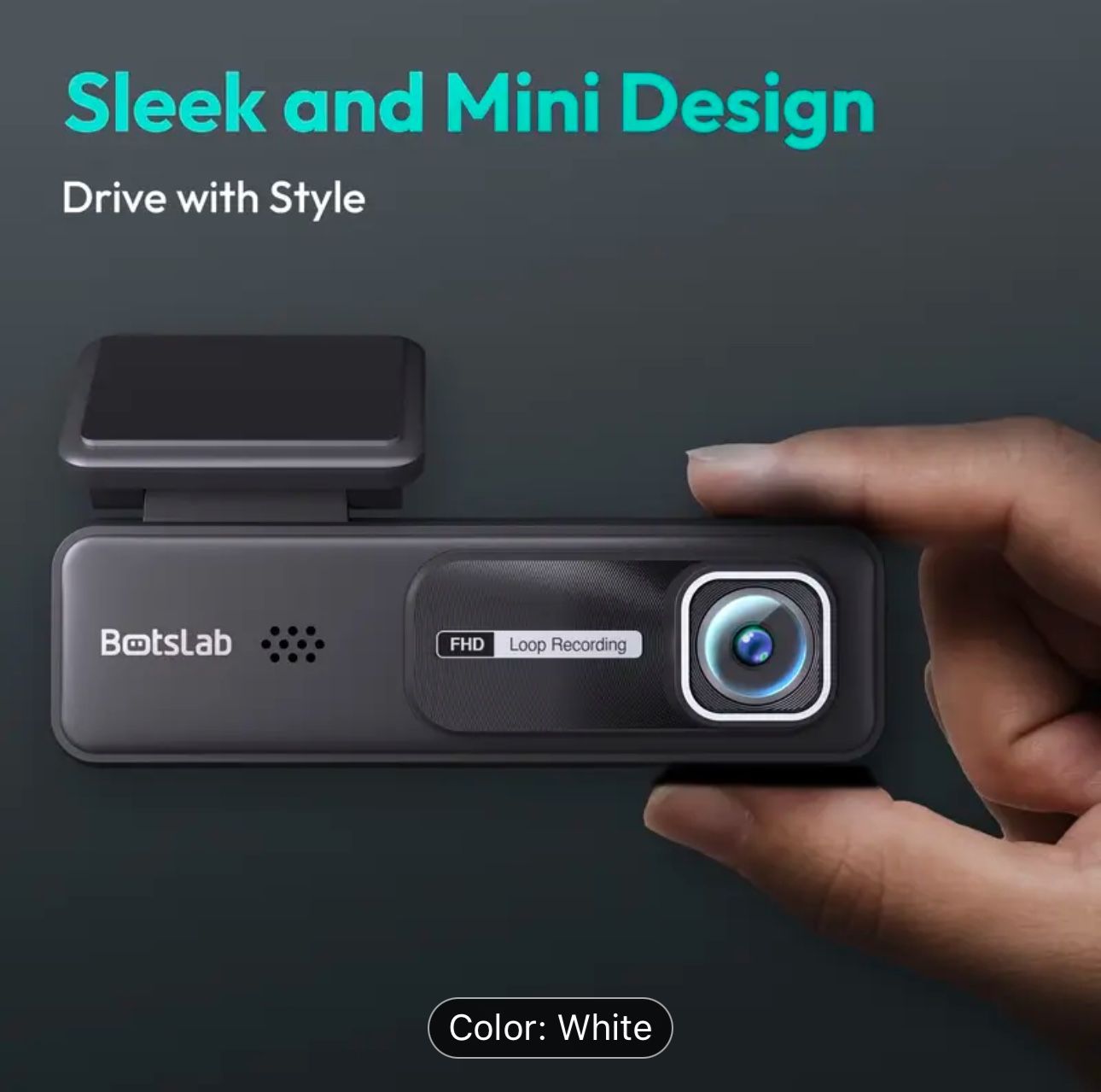 2K Dash Car Camera, Front 140° Wide-Angle Car Camera, 24 Hour Parking Surveillance, Emergency and Loop Recording (No SD Card)
