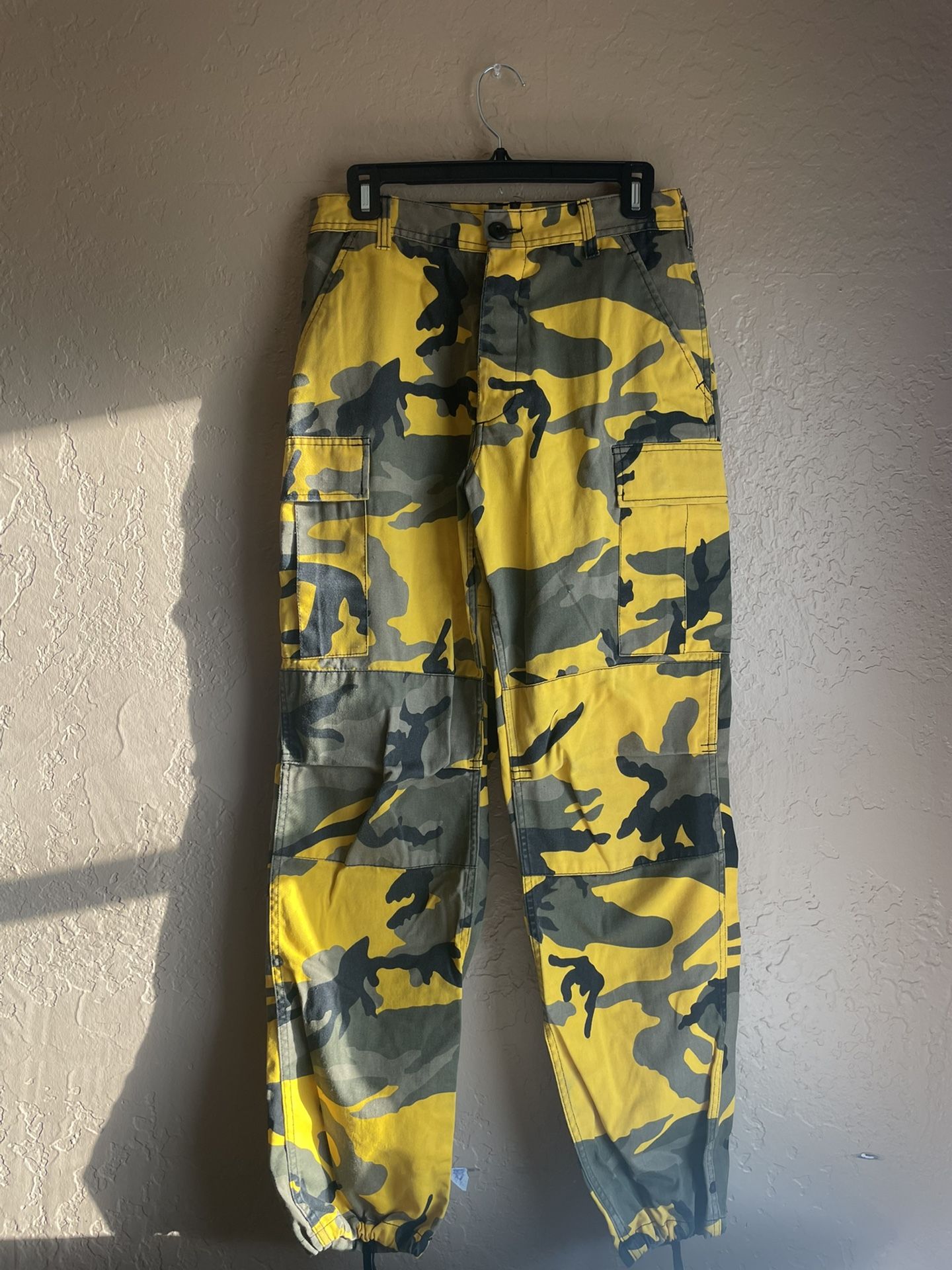 Yellow Camo Pants