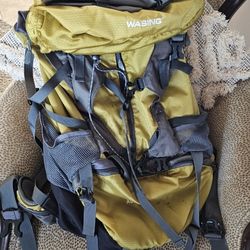 WASING 55L Internal Frame Backpack.