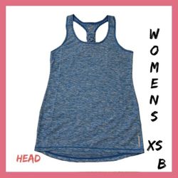 NWT Womens Head Blue Racerback Sz:XS