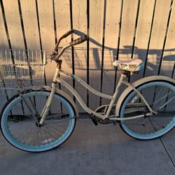 Huffy Adult Cruiser Bike with Basket