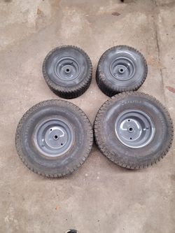 Wheels For Craftsman Tractor.