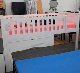 Bunker bed white