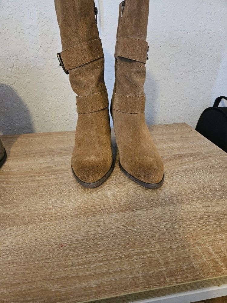 Suede Boots