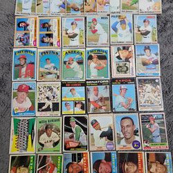 40 Card lot of Vintage Baseball Cards ⚾️.