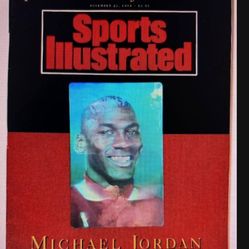 1991 Sports Illustrated December 23rd. “Michael Jordan “ Sportsman of the Year!!! “Holographic Cover.” NM/M!!!😎