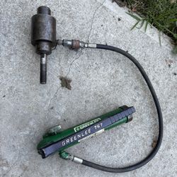 Make Offer : Greenlee Hole Punch 