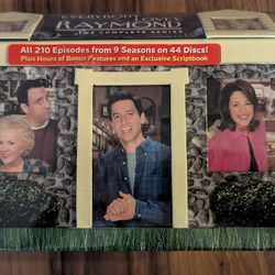 Everyone Loves Raymond, The Complete Series, 210 Episodes, 9 Seasons On 44 Discs, Still Sealed, Never Opened, Never  Used.