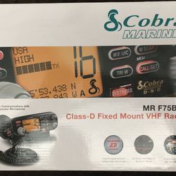 Cobra Marine VHF Radio.
