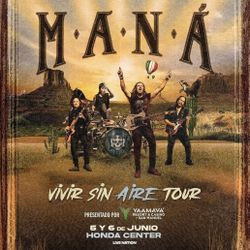 MANÁ  VIVIR SIN AIRE TOUR