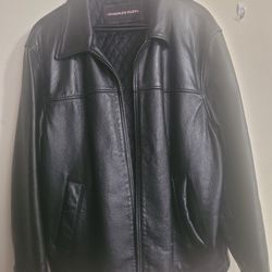 Leather Jacket. XL