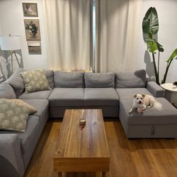 Sectional Couch Grey