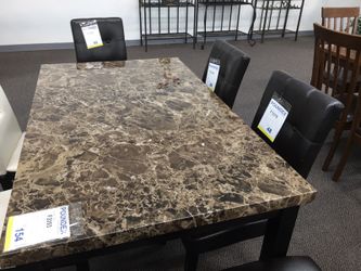 Table and chairs. Low price. No tax