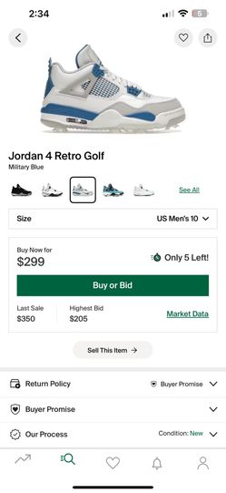 Jordan 4 Retro Golf