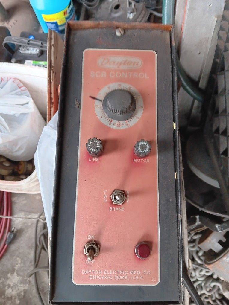 Variable Speep Control  It Has Foward And Reverse  
