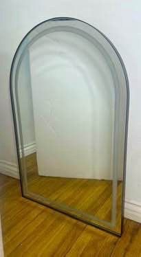 Medicine Cabinet Bathroom Mirror, 36”x24” Arched Recessed Medicine Cabinet