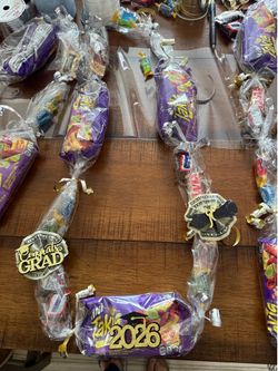 Candy graduation leis