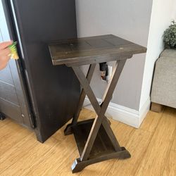 Small Wooden Accent Table / Side Table 