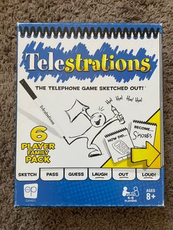 Telestrations 6 Player Family Pack