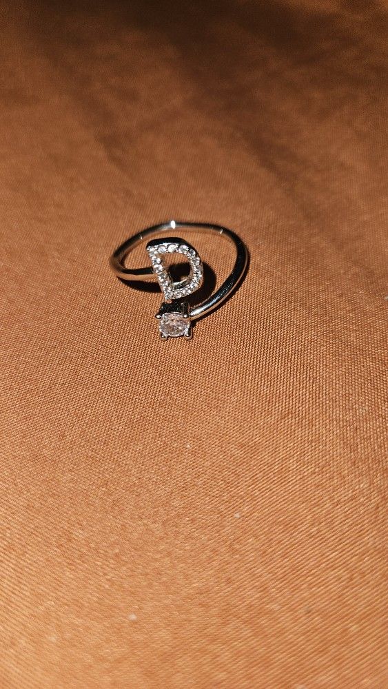 Letter D Ring