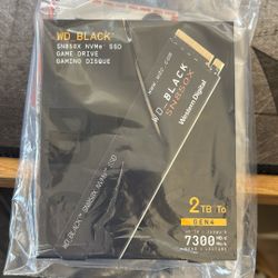 Brand New 2TB WD SN850X SSD