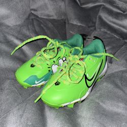 Kids Neon Green Jordan’s