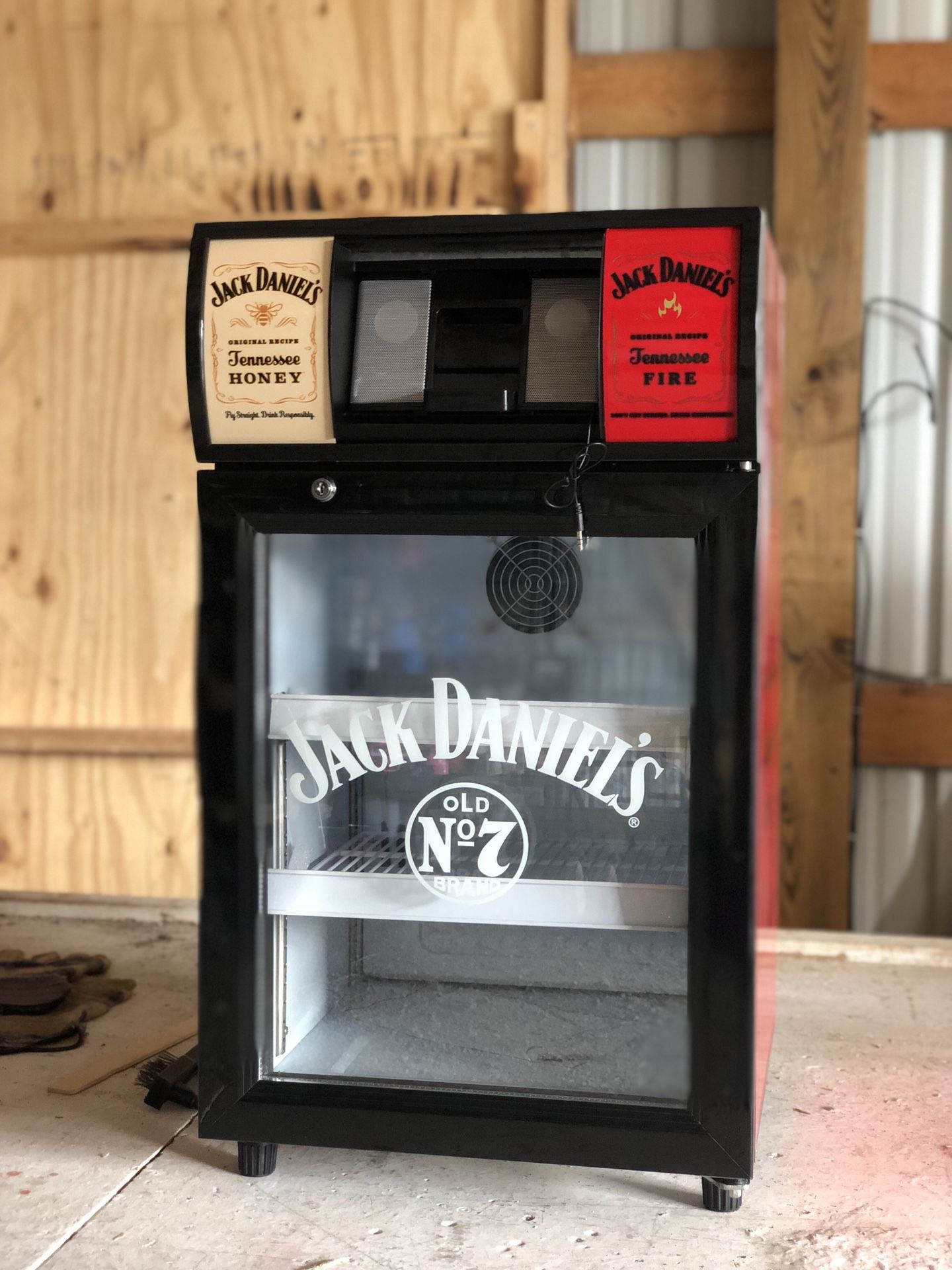 Jack Daniels mini fridge